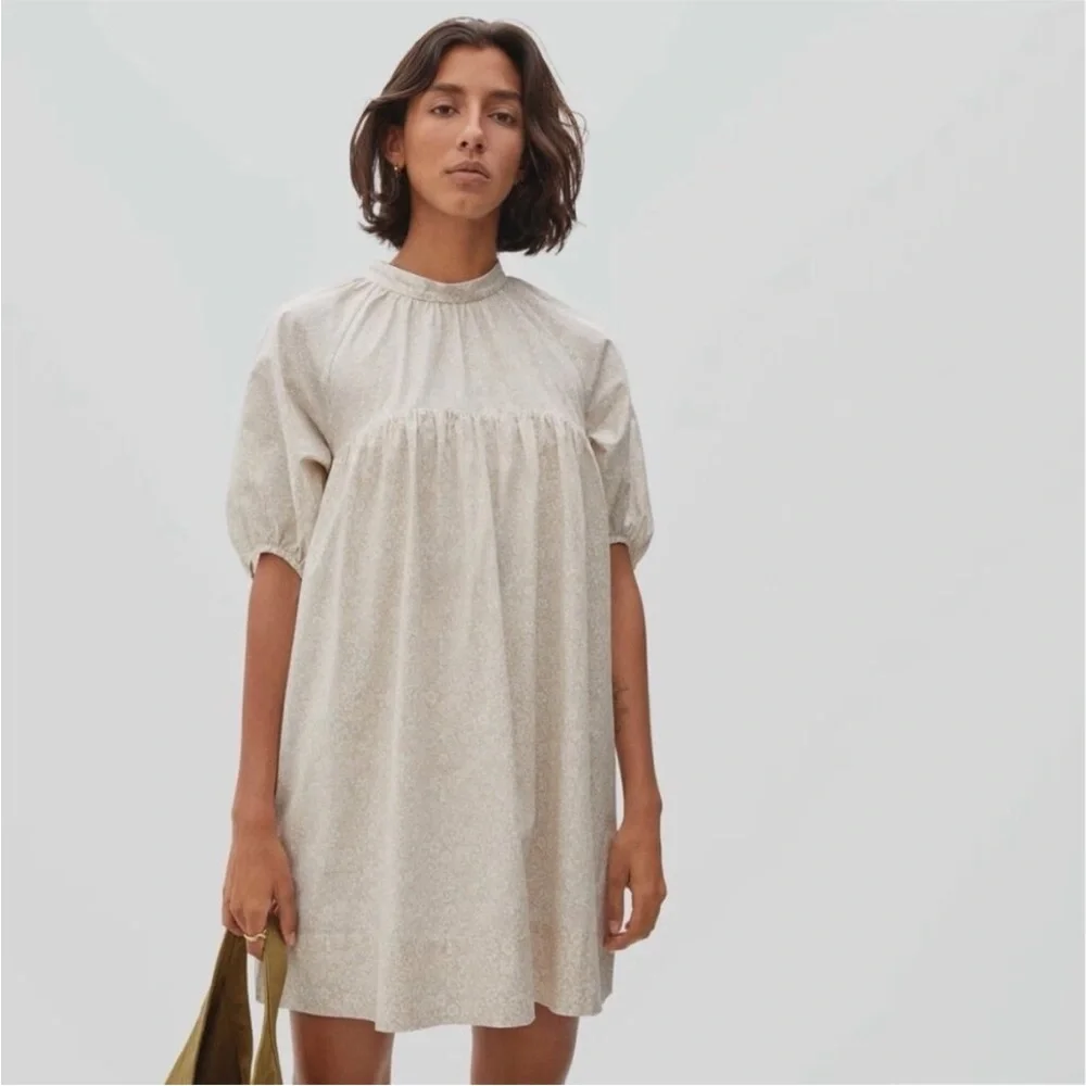 The Shirred Mini Dress - Picture 1 of 4